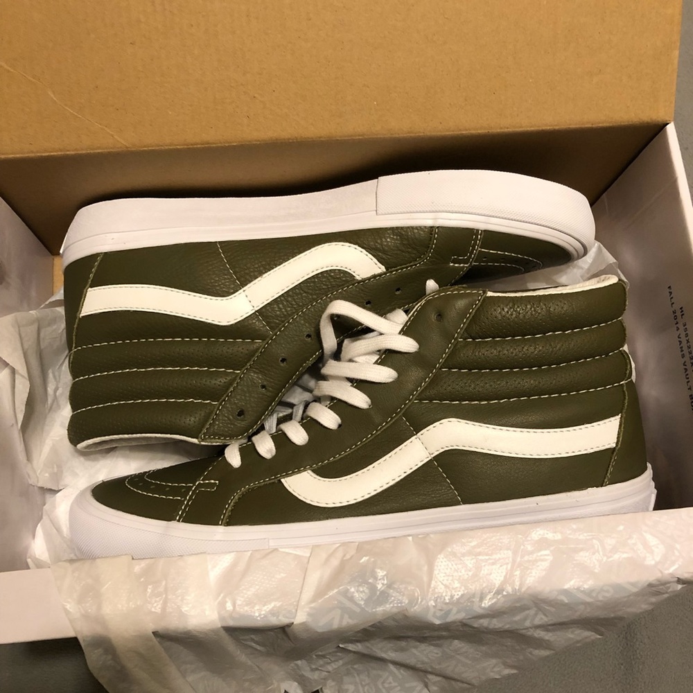 Vans Sk8 Hi Italian Leather Size 10